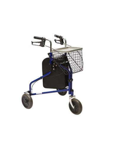 Rollator plegable de 3 ruedas en aluminio R3 - ATANDR3