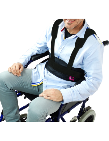 Cinturón abdominal transpirable con cierre de hebillas 305652 para sillón o silla de ruedas