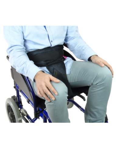 Cinturón perineal transpirable con cierre de hebillas 305653 para sillón o silla de ruedas