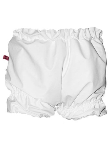 Braga impermeable tipo pololo con perneras en color blanco - 204500