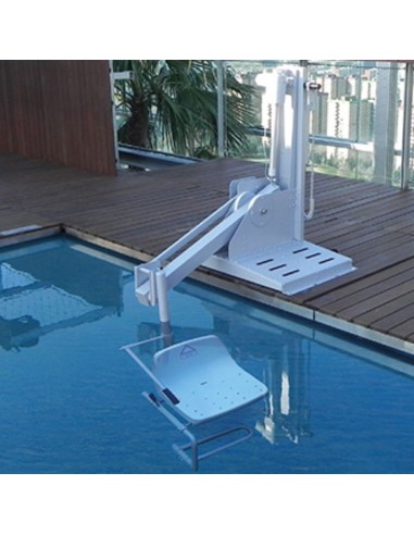 Grúa de piscina eléctrica con batería portátil - M-600