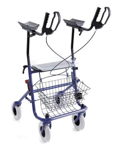 Rollator plegable en acero Era - RP691 frontal