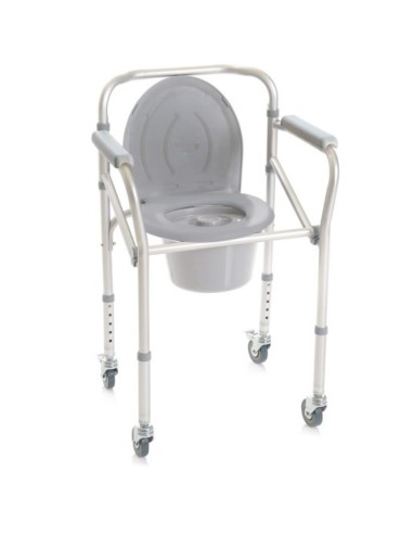 Silla plegable para WC en aluminio Onda - RP782